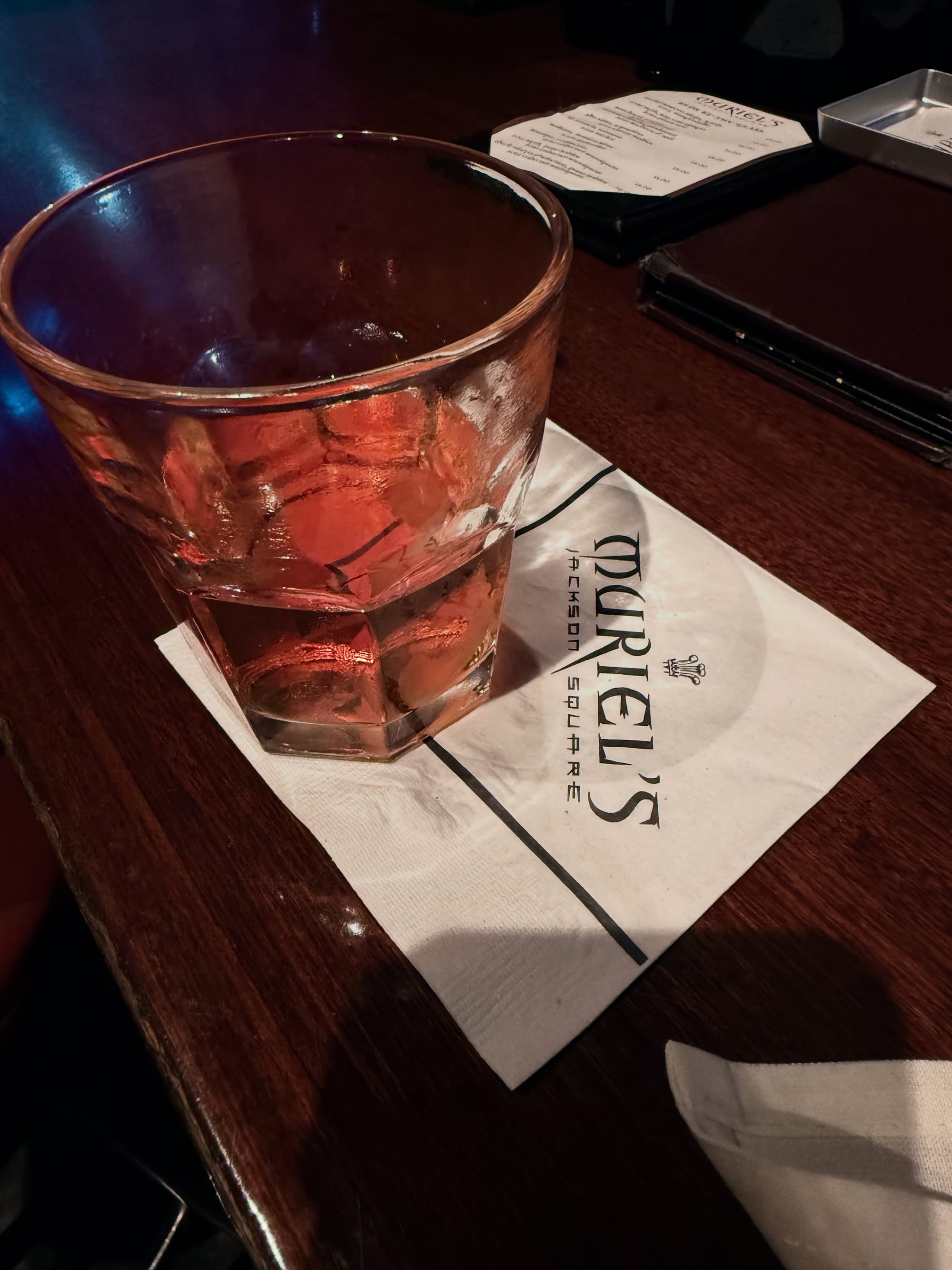 A Sazerac at Muriel's Jackson Square. (2025).